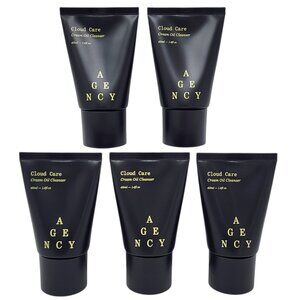 Agency Cloud Care Cream Oil Cleanser Makeup Remover Face Wash 1.4 fl oz (5 Pack)